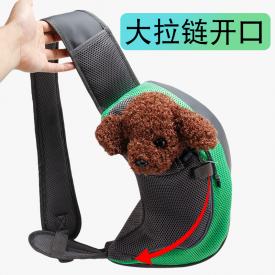 宠物单肩包厂家直销涤纶宠物外出胸包可斜挎后背多种佩带方式