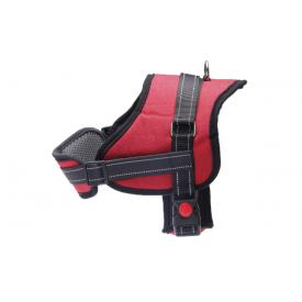 二代防爆冲宠物胸背带适合大中型犬织带含反光丝加了护垫调节方便