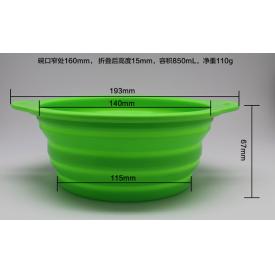 糖果硅胶宠物狗碗 外出便携式 方便携带折叠 6个颜色 均有现货