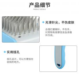 宠物自洁梳一键按键脱毛梳自洁钢针梳清理自动褪毛毛刷厂家直销