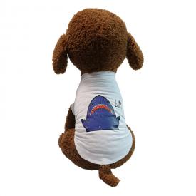 印花潮牌T恤宠物背心适合中小型犬泰迪跨境平台推荐产品工厂直销