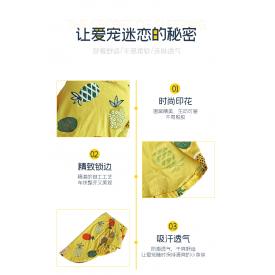 水果情侣装宠物衣服背心可定制各种图案工厂直销ODMOEM跨境产品